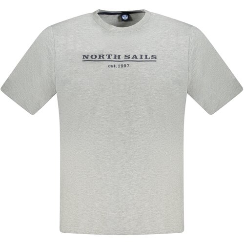North Sails SHORT SLEEVE T-SHIRT MEN GREY Slike