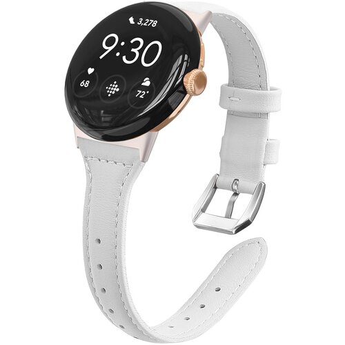 INF Usnjen pa&scaron;ček za uro Google Pixel Watch 3 45 mm - bel, (5000079670) Cene