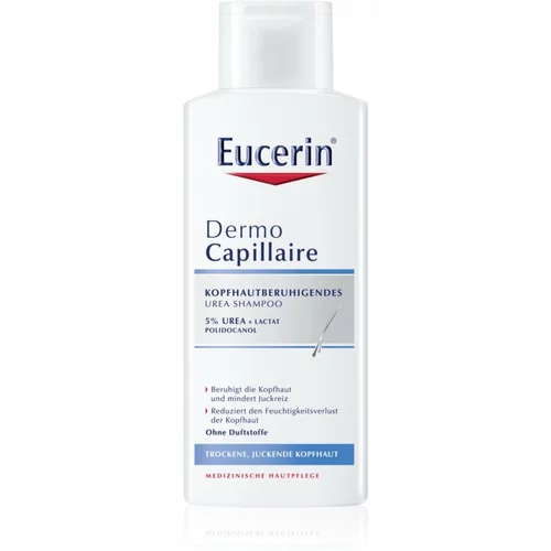 Eucerin DermoCapillaire šampon za suho in srbeče lasišče 250 ml