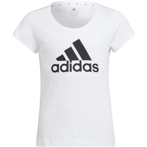 Adidas Majice s kratkimi rokavi FEDELINE Bela Slike