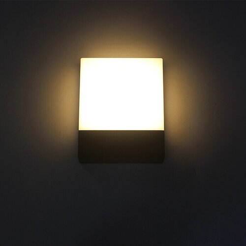 Greentech Vanjska zidna LED svjetiljka Jupiter (15 W, 200 x 160 x 45 mm, IP54) Slike