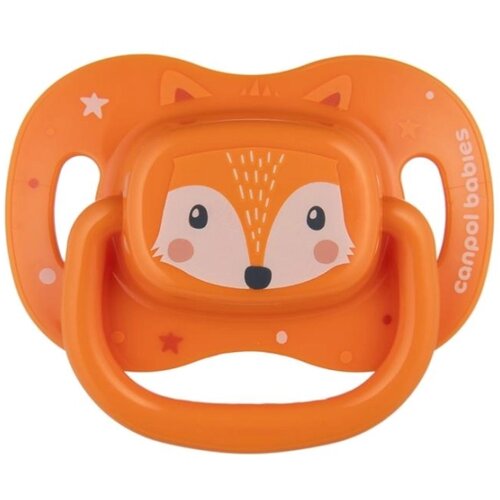 Canpol BABIES SILIKONSKA VARALICA 6-18M CUTE ANIMALS ORANGE 34925_ORA (34925_ora) Slike