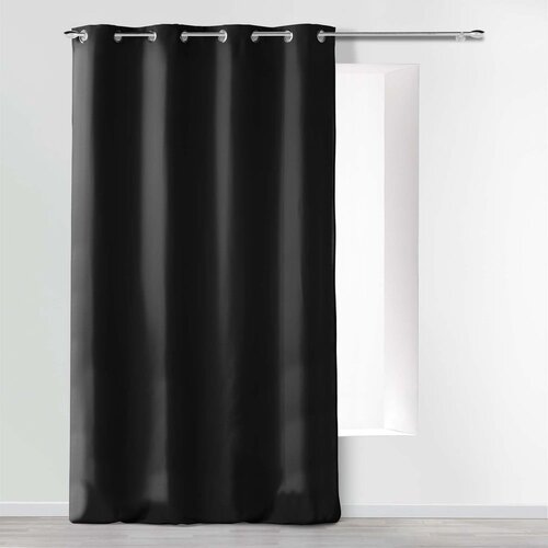 Douceur d intérieur Crna zavjesa od mikrovlakana 140x280 cm Absolu – Cijene