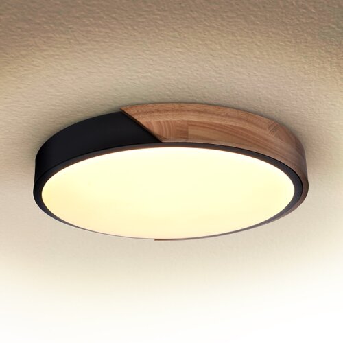  Brilagi - LED plafonsko svetlo PILANA LED/24W/230V, hrast, prečnik 30 cm Slike