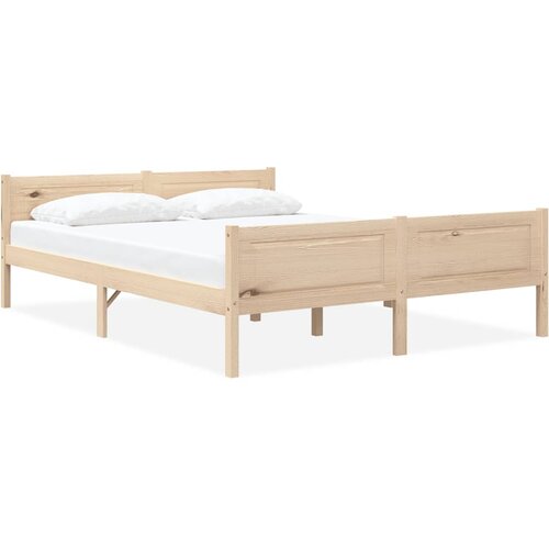 Furnova Posteljni okvir iz trdne borovine 120x200 cm, (21935153) Slike
