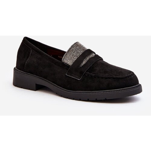 Kesi Women's decorated loafers black by Dananei Cijene