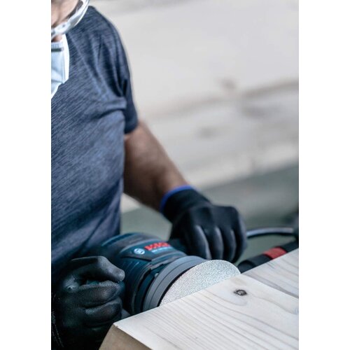 Bosch EXPERT M480 brusna mreža za rotacione brusilice od 125 mm, granulacija 180 - pakovanje od 5 komada - 2608900675 Slike