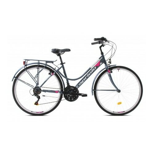 Capriolo ženski bicikl tour-sunrise l 28''/18HT siva-pink 81336 Slike