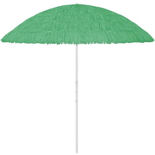 vidaXL Senčnik za na plažo Hawaii zelen 300 cm, (20609601) Cene