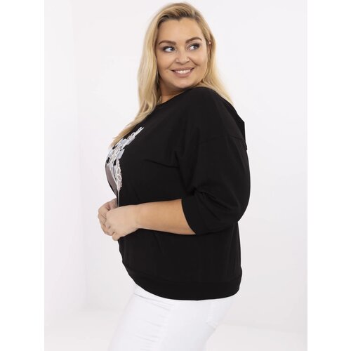 RELEVANCE Blouse-RV-BZ-A405.03-black Cene