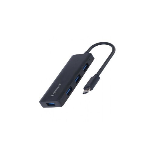  USB HUB GEMBIRD 4-port USB 3.1 (Gen 1) Type-C hub, UHB-CM-U3P4-02 Cijene