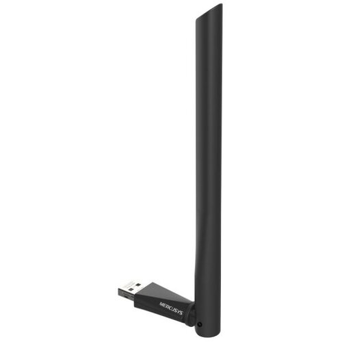 Mercusys MA30H AC1300 High Gain Wi-Fi USB Adapter, 400 Mbps at 2.4 GHz + 867 Mbps at 5 GHz, 1&amp;times; High Gain External Antenna, USB 2 Slike