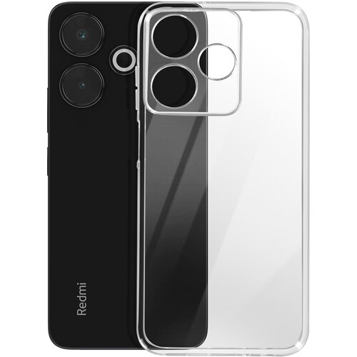 AVIZAR Ohišje za Xiaomi Redmi 13 Camera Block Zaščiteno z mehkim silikonom, Prozorno, (5000011237) Cene