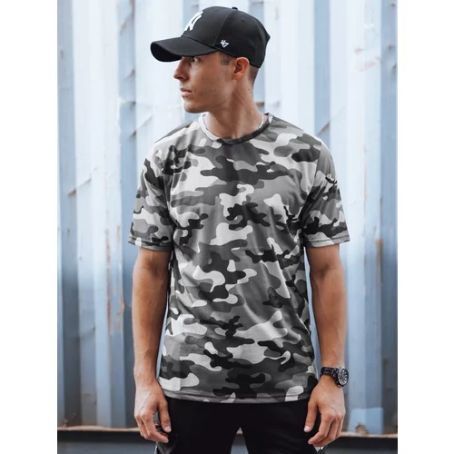 DStreet anthracite camouflage men's t-shirt