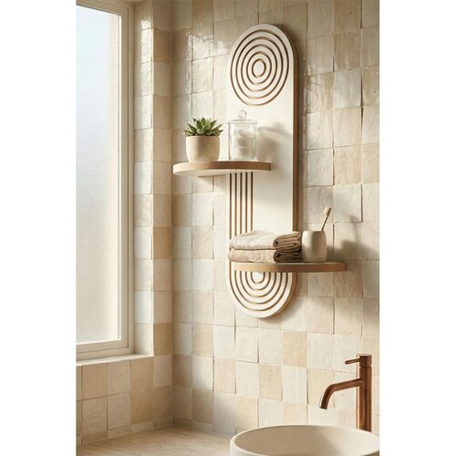 Hanah home Artmtkwll3 - Bela zidna polica Slike