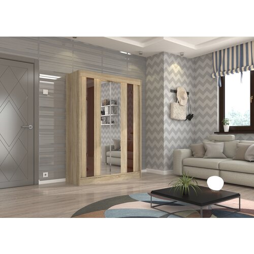ADRK ORMAR KEITA 150 CM (VI�E BOJA)- sonoma/smedja Cijene