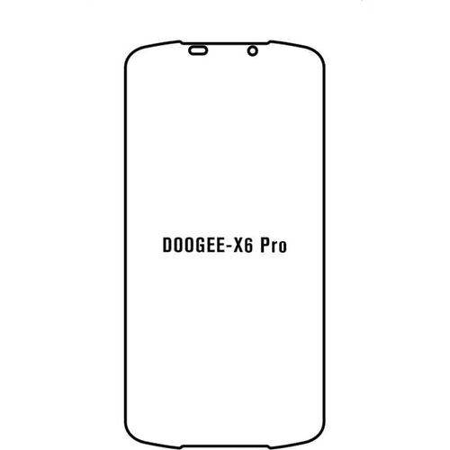 Doogee X6 pro hydrogel za&amp;scaron;titna folija Slike