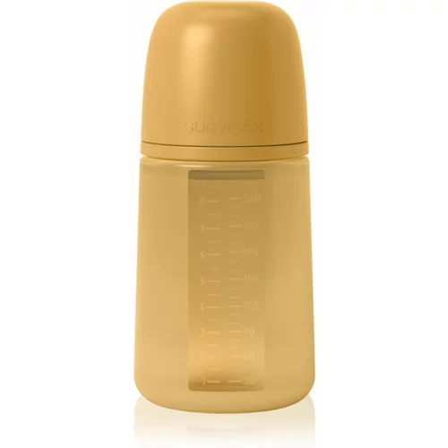 Suavinex Colour Essence SX Pro bočica za bebe Medium Flow - Bright Mustard 240 ml