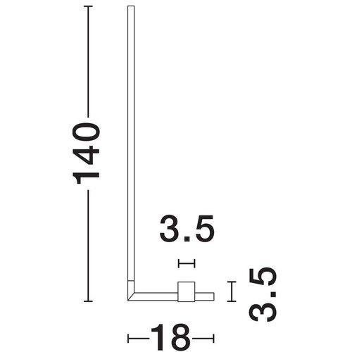 Nova Luce Crna metalna LED stojeća svjetiljka sa sjenilom od akrilnog stakla (visina 140 cm) Raccio &amp;ndash; Slike