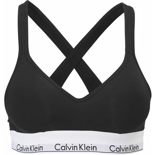 Calvin Klein MODERN COTTON BRALETTE LIFT Crna