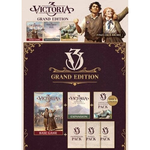 Steam Victoria 3 Grand Edition (PC) Key EUROPE Cene