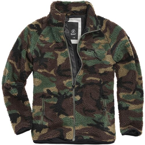 Brandit Teddyfleece jacket woodland Slike