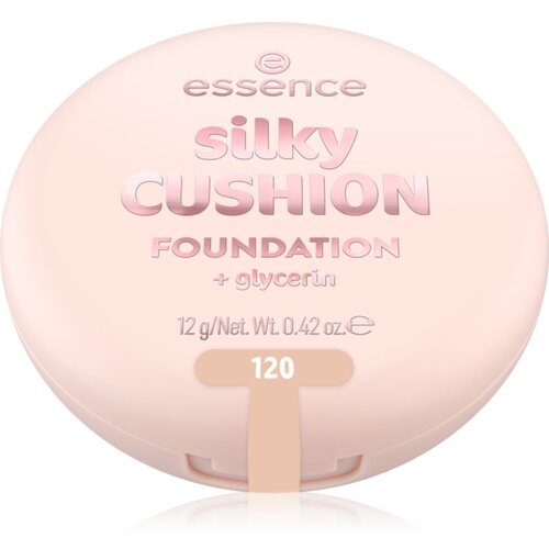 Essence silky CUSHION FOUNDATION tekoči puder v gobici s srednjo prekrivnostjo odtenek 120 12 g Slike
