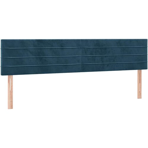  Krevet s oprugama i madracem tamnoplavi 200x200 cm bar&amp;scaron;unasti Slike