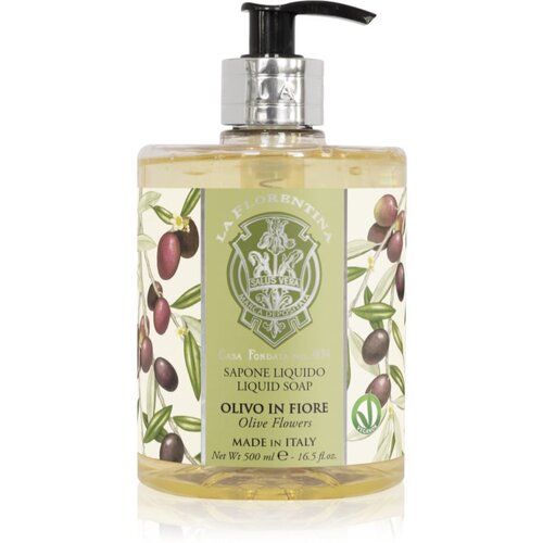 La Florentina Olive Flowers Liquid Soap naravno tekoče milo za roke 500 ml Slike