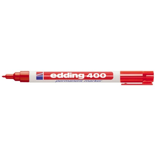 Edding Marker permanent E-400 1mm crvena Slike