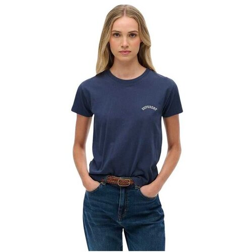 Superdry teget majica za žene Slike