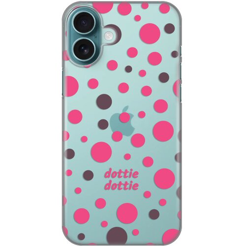  torbica silikonska print skin za iphone 16 plus 6.9 dottie dottie Cene