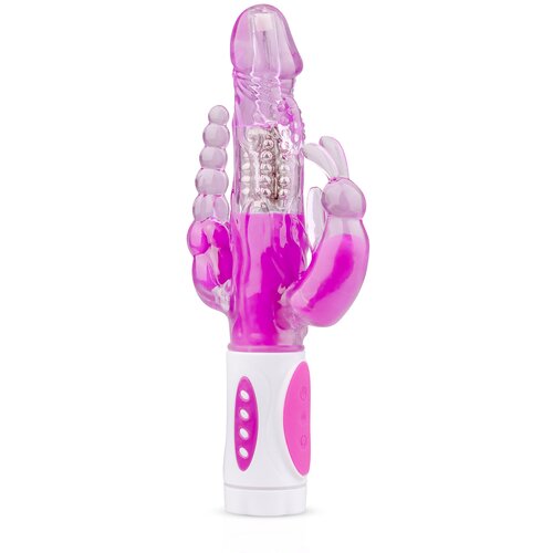 EasyToys - Vibe Collection Vibrator Raving Rabbit, vijoličen Slike