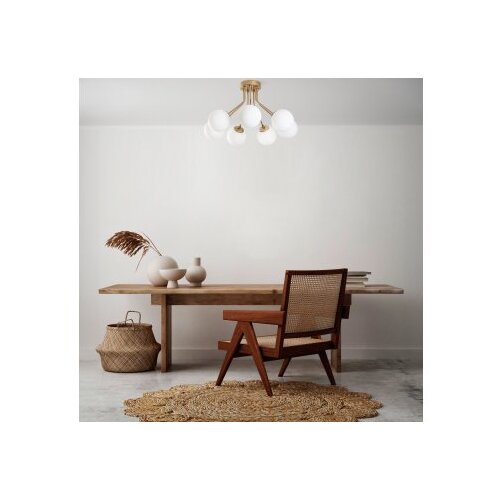 Opviq Luster Orion-13967, 65cm, IP20, Zlatno-bijele boje Slike