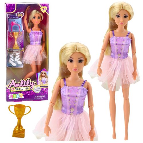 Anlily lutka za igru - balerina u haljini sa peharom - 30 cm Slike