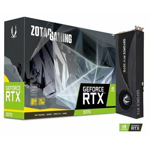 Zotac GeForce RTX 2070 Gaming 8GB DDR6,HDMI/3xDP/DVI/256bit ZT-T20700A-10P grafička kartica Slike