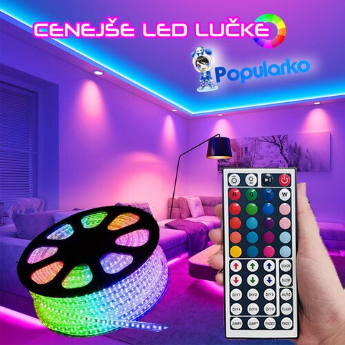 Popularko CENEJ&amp;Scaron;E LED lučke + daljinec 🥳 Slike