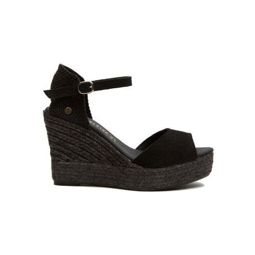 La Valeta Sandali & Odprti čevlji Charlene peep toe Črna Cene