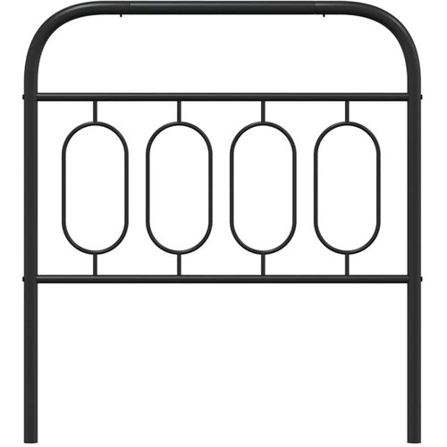  Metalno zamjensko uzglavlje crno 80 cm - Crna 80 cm 1 Slike
