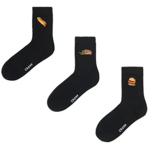 Cropp muški 3-paket čarapa - Crna  2169Z-99X