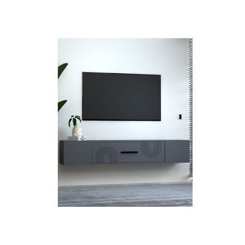 Hanah home Hanah Kućna TV komoda Kodaks L2, 150x33,2x29,6 cm, Antracit Cijene