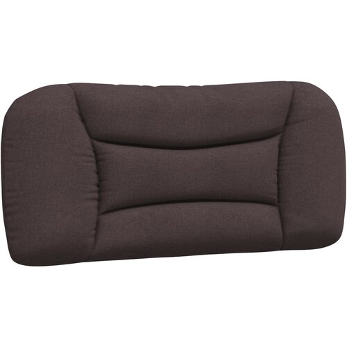 VidaXL Vzglavna stranica temno rjava 80 cm blago, (21048543) Slike