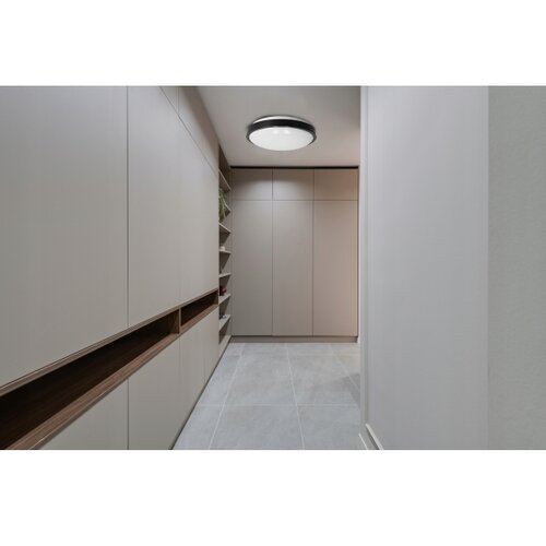  plafonsko svetlo 2xE27/40W/230V prečnik 29,5 cm crno Slike