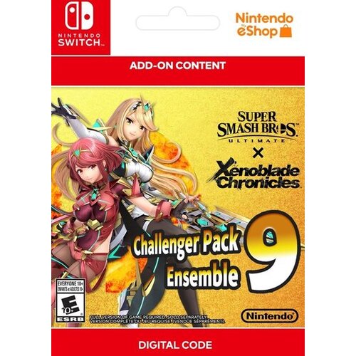  super smash bros. ultimate - challenger pack 9: pyra/ mythra (dlc) (switch) eshop key europe Slike