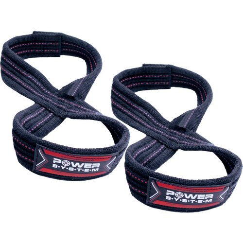 Power System Figure 8 Straps uteži barva Red S/M 2 kos Slike