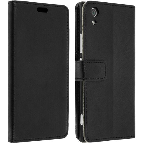 AVIZAR Preklopna torbica, tanek ovitek za Sony Xperia XA1, silikonsko ohi&scaron;je &ndash; Črna, (20526865) Cene