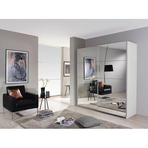 Modern Living Omara Z Drsnimi Vrati Subito, Bela Slike
