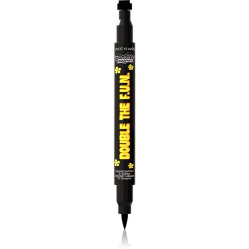 Wet'n wild SpongeBob SquarePants Double The F.U.N. Liquid Eyeliner & Stamp večnamensko črtalo za oči odtenek Best Day Ever 1.2 ml Cene