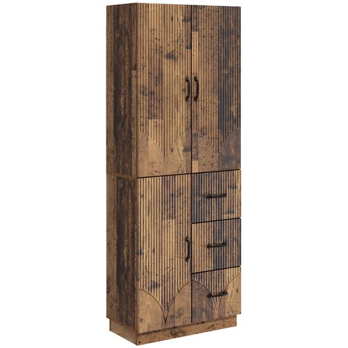  Set ormara 2 kom. Staro drvo Konstruirano drvo Smeđa 66 x 34,5 x 87 cm Slike