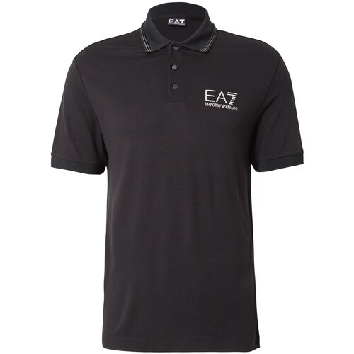 Ea7 Emporio Armani Majica crna / srebro Slike